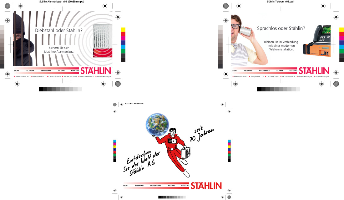 Print-Inserate der Stählin AG